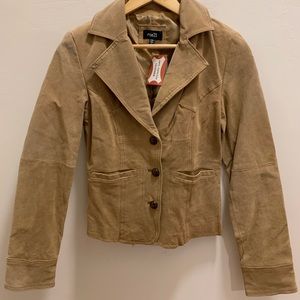 100% leather jacket / blazer